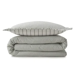 Parure de lit 2 personnes en coton 57 fils imprimé blanc 260x240cm