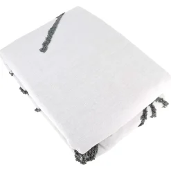 Parure de lit 3 pièces 260x240 cm HERBIER coton lavé