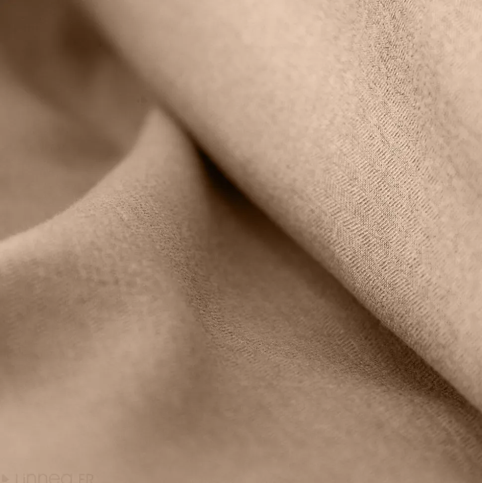 Parure de lit 3 pièces 240x220 cm microfibre SENSATION FLANELLE rose