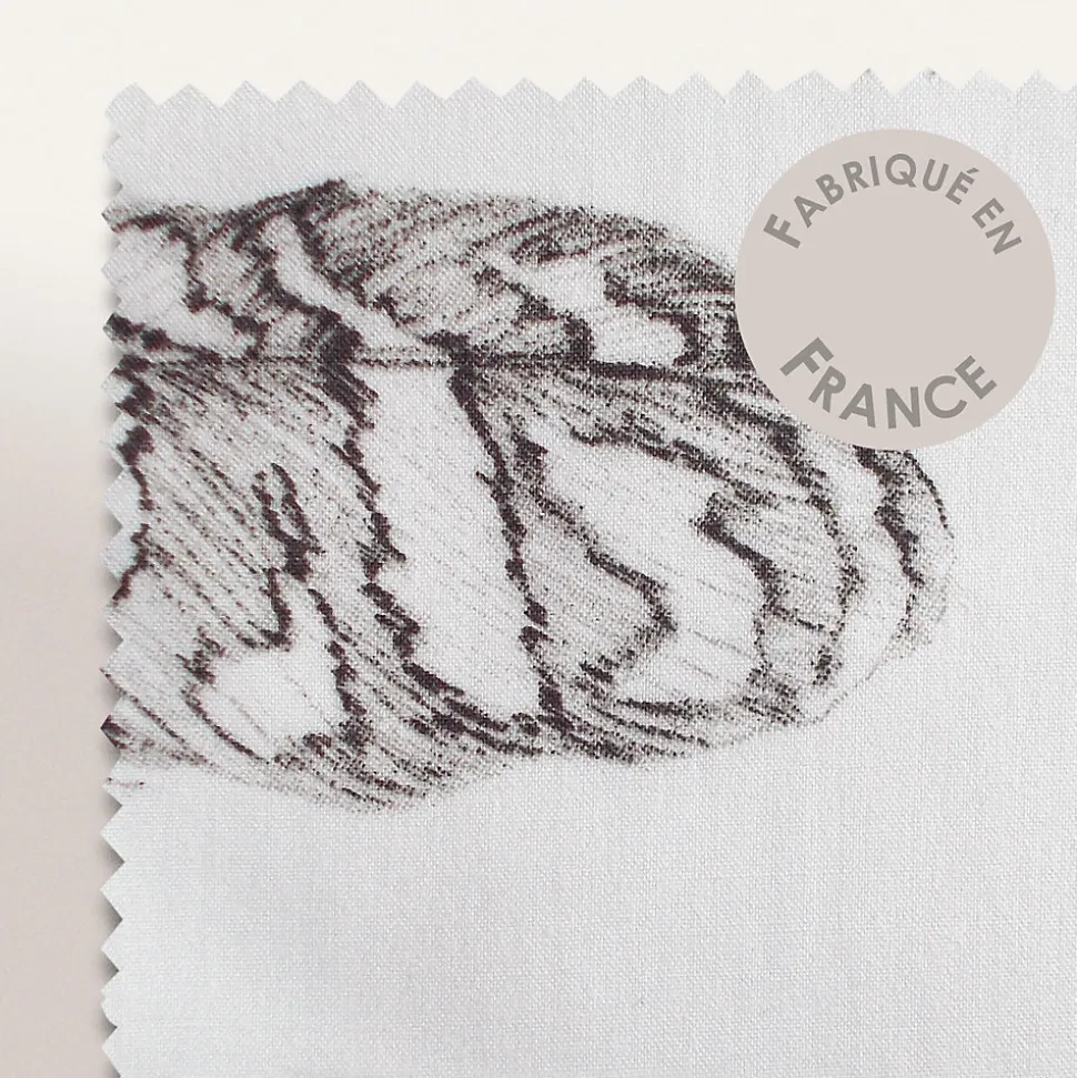 Parure de lit 3 pièces 280x240 cm taies 50x70 cm percale PLUMES