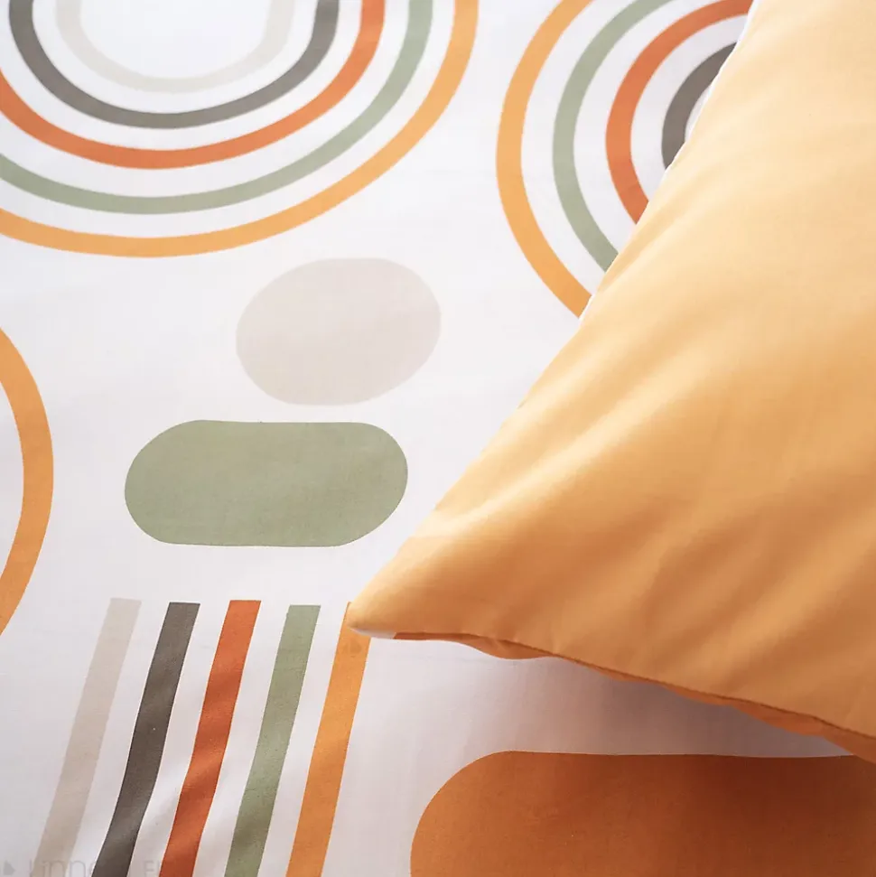 Parure de lit 2 pièces 140x200 KARTING 100% polyester microfibre