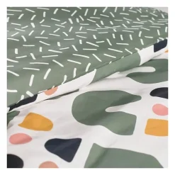 Parure de lit - TODAY - Sunshine - 121226 - 2 personnes - 240x220cm - Coton - Imprimé 13.48