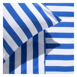 Parure de lit - TODAY Summer Stripes - 240x220 cm - 2 personnes - coton imprimé rayé