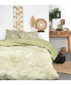 Parure de lit - TODAY Sunshine - 240x220 cm - 2 personnes - coton imprimé floral