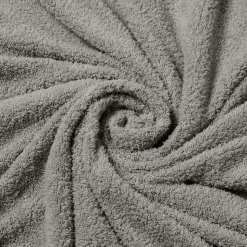 Parure de lit 240 x 220 cm + 2 taies Bouclette Unie HELENA Anthracite