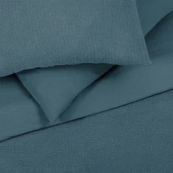 Parure de lit double en gaze de coton 260x240cm