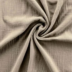 Parure de lit en gaze de coton (240x220 cm - Sable)