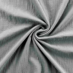 Parure de lit en gaze de coton (260x240 cm - Gris clair)