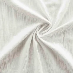 Parure de lit en gaze de coton (240x220 cm - Blanc)