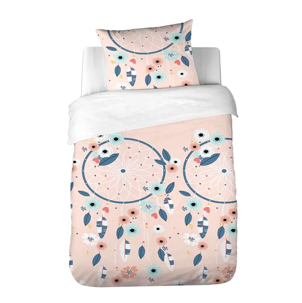 Parure de lit enfant Attrape-rêves - 100% coton adouci 57 fils