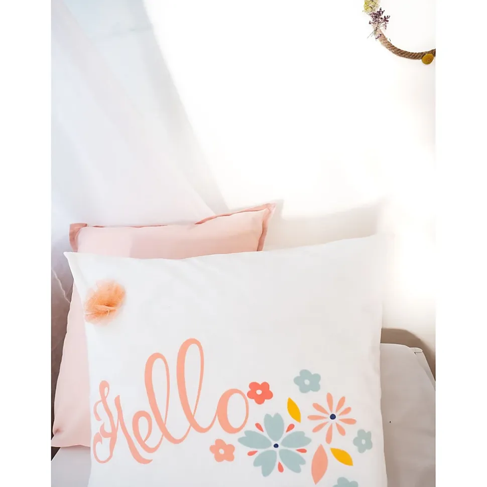 Parure de lit enfant Hello - 100% coton 57 fils/cm²