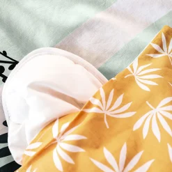 Parure de lit enfant JUNGLE MANIA 140x200 cm microfibre vert