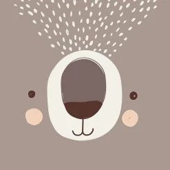 Parure de lit enfant Ourson - 100% coton 57 fils