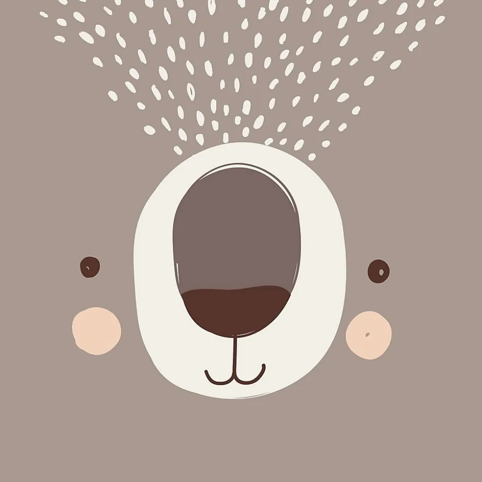 Parure de lit enfant Ourson - 100% coton 57 fils