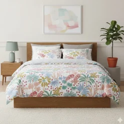 Parure de lit Feuilles maya design et moderne