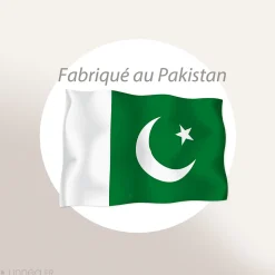 Parure de lit FLORISSANE 240x220 cm 100% polyester microfibre vert 3 pièces