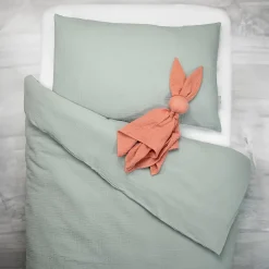 Parure de lit housse de couette et taie d'oreiller Jeanne