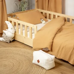 Parure de lit housse de couette et taie d'oreiller Jeanne