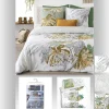 Parure de Lit imprimé Monstera en 240 x 220