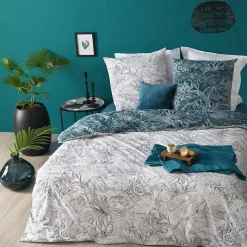 Parure de lit Jungle en coton 260x240 cm - Atmosphera