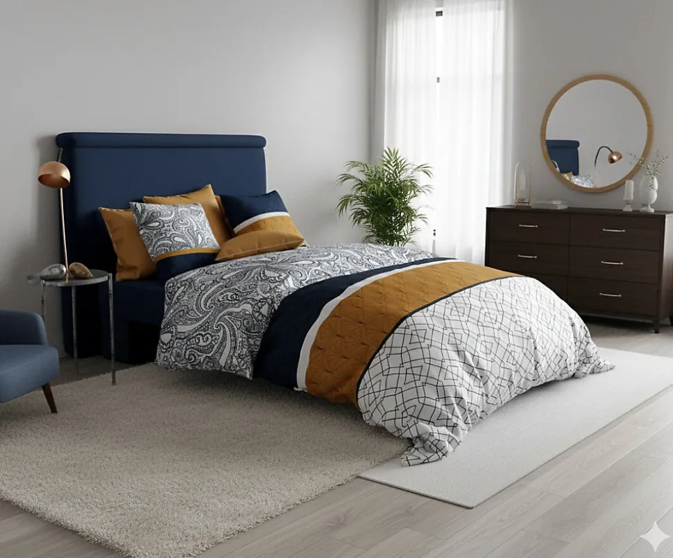 Parure de lit Moderne line design et moderne