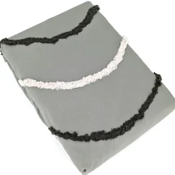 Parure de lit 260x240 cm coton BCI adouci LINEA Vert 3 pièces