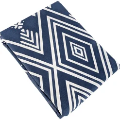 Parure de lit 240x220 cm coton NORDA Bleu