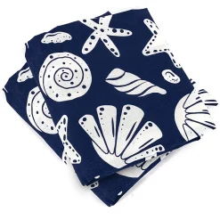 Parure de lit 260x240 cm coton BCI adouci CAPRI Bleu 3 pièces