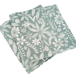 Parure de lit 240x220 cm coton + lyocell LIBERTYS Vert Celadon