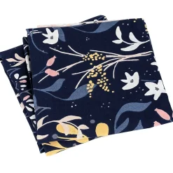 Parure de lit 240x220 cm coton biologique DOVE Bleu