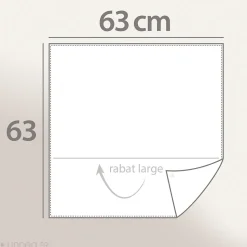 Parure de lit 240x220 cm coton KENT Multicolore