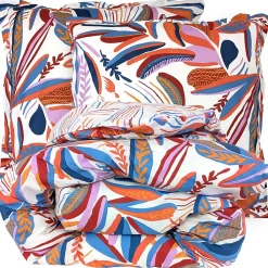 Parure de lit 140x200 cm coton PERROQUET multicolore Salsa 2 pièces