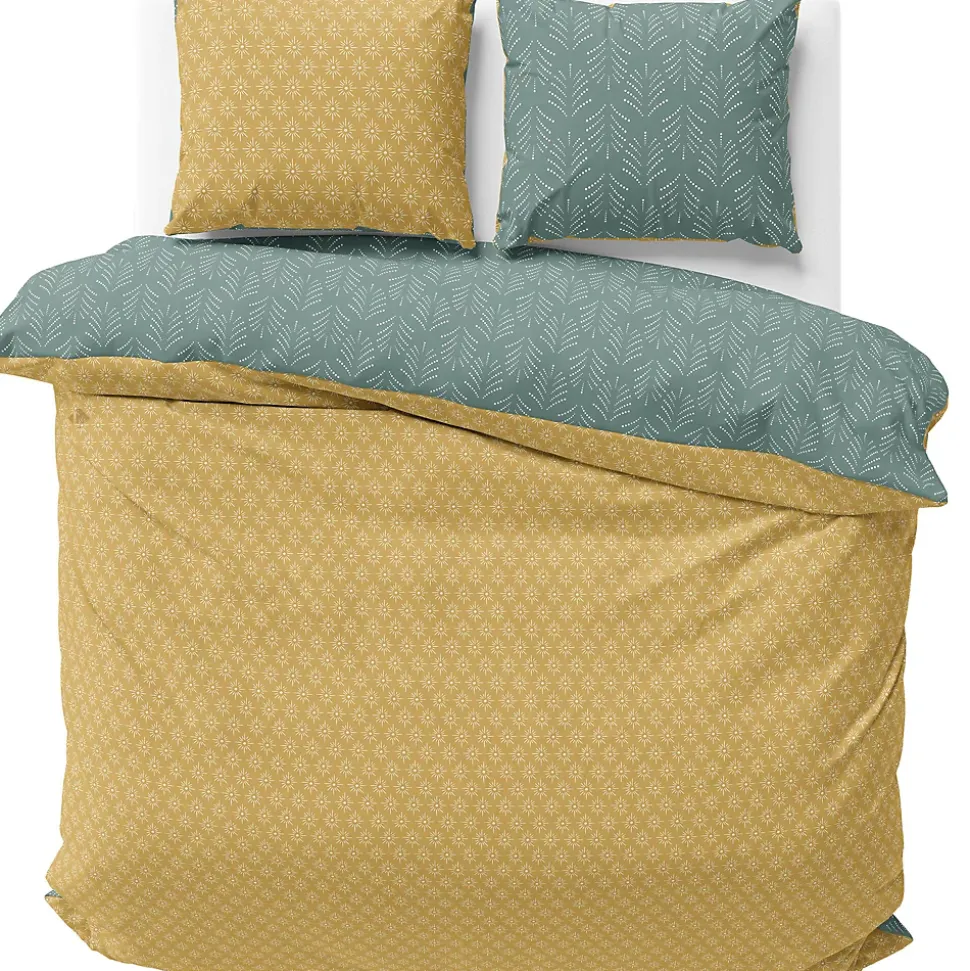 Parure de lit 260x240 cm coton NAÏADE Multicolore