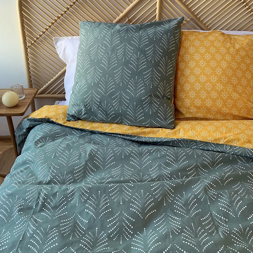 Parure de lit 260x240 cm coton NAÏADE Multicolore