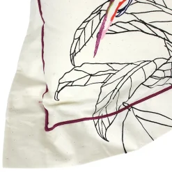 Parure de lit 200x200 cm coton AMAZONIA ecru