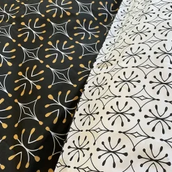 Parure de lit 140x200 cm coton biologique WAG Noir