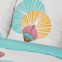 Parure de lit 240x220 cm coton GANA Vert