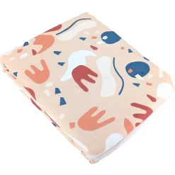 Parure de lit 260x240 cm Microfibre PLIS Orange 3 pièces