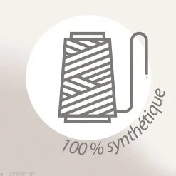 Parure de lit 260x240 cm microfibre STENO Bleu