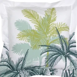 Parure de lit 240x220 cm percale coton TRINIDAD mousson