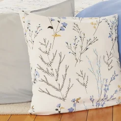 Parure de lit 240x220 cm Satin de coton FANILLE Blanc 3 pièces