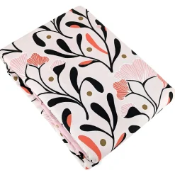 Parure de lit 240x220 cm Satin de coton JOY Rose 3 pièces