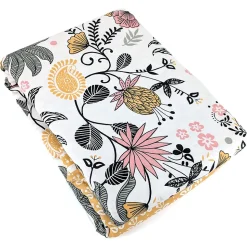 Parure de lit 240x220 cm Satin de coton WAYAN Vert 3 pièces