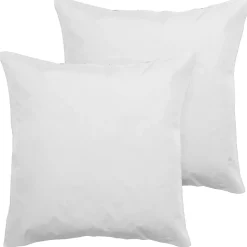 Parure de lit 260x240 cm set 65x65 cm percale MANOIR gris Perle