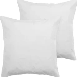 Parure de lit 240x220 cm set 65x65 cm percale MANOIR gris Perle