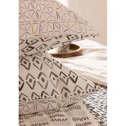 Parure imprimée Aquar vert 240x220cm - Atmosphera