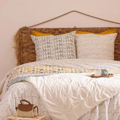 Parure imprimée Aquar vert 240x220cm - Atmosphera