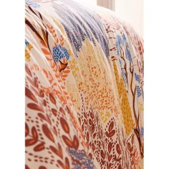 Parure imprimée Walaa beige 240x220cm - Atmosphera