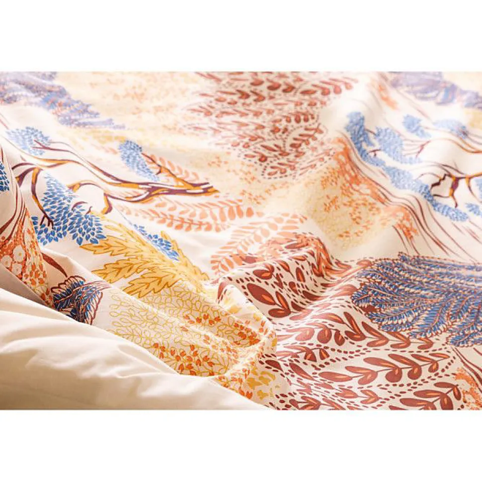 Parure imprimée Walaa beige 240x220cm - Atmosphera