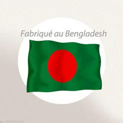 Parure 140x200 cm double gaze de coton GAZGAZ rouge ocre 2 pièces